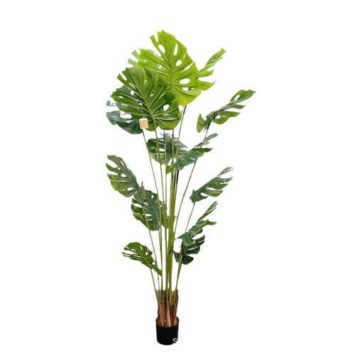 带刺龟背北欧仿真植物绿植装饰摆件假龟背竹客厅室内盆栽树龟背叶
