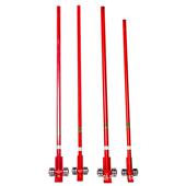 JO型3t5t撬棒起重搬运撬杠带轮子轴承撬棍设备搬运工具 起重