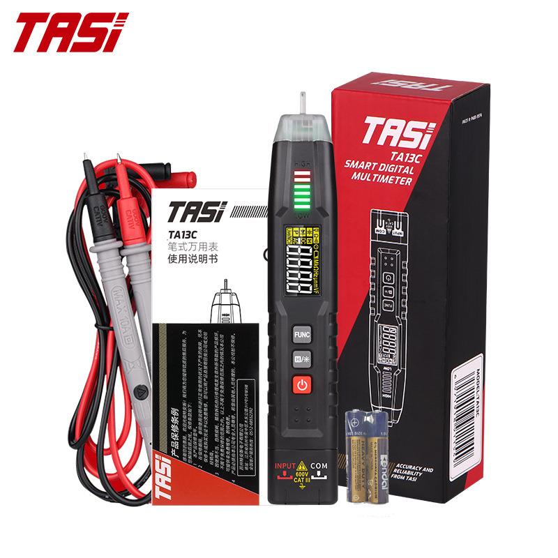 智能笔式万用表TA13C数字高精度小型便携式万能表无需换档