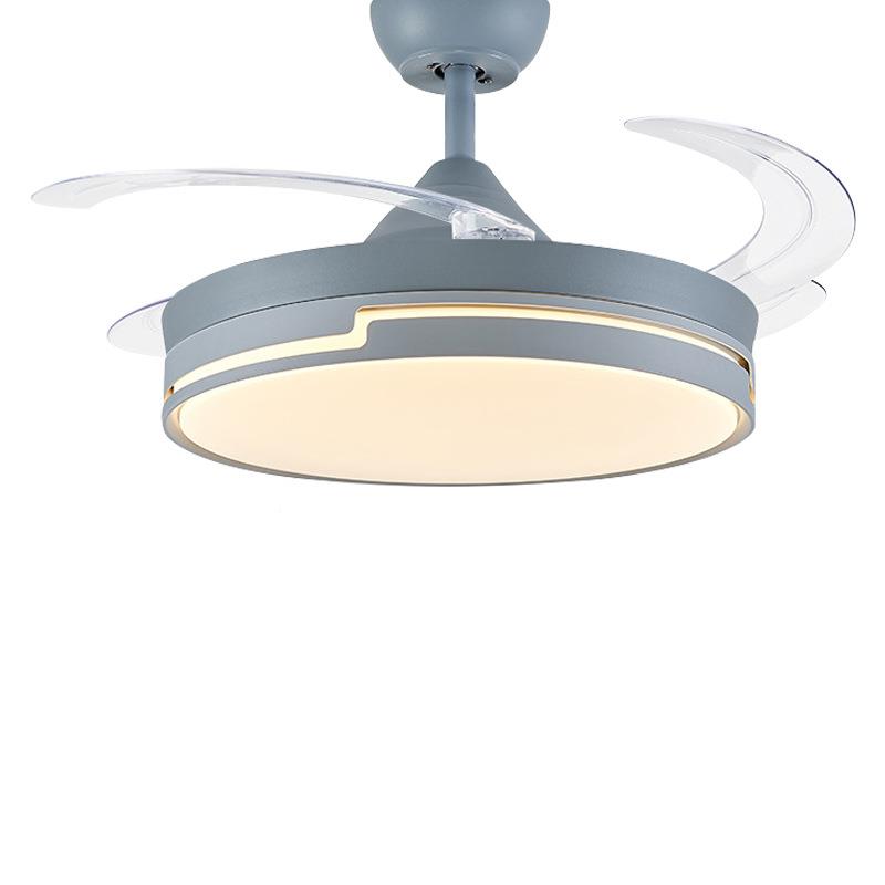 餐简厅ed吊l灯无品牌/隐形风扇灯客厅现代约北欧饭厅餐桌用轻奢吊