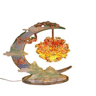 月影繁花小夜灯金属拼图3D立体拼装模型玩具礼物摆件