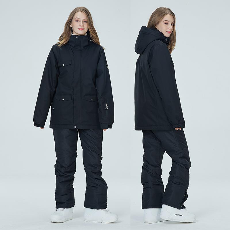滑雪服男女款冬季户外单板双板滑雪衣滑雪服套装雪乡保暖加厚