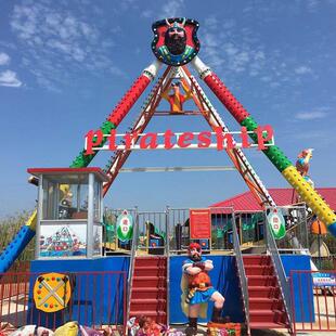 海盗船乘坐人数多景区新型游乐特种设备大摆锤大型儿童游乐场设施
