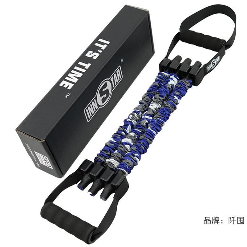 拉力器扩胸器男多功能家用臂力器臂肌背阔肌胸肌训练健身器材女士