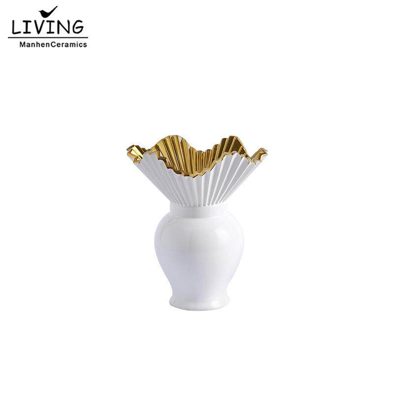 现代桌面电镀陶瓷花瓶插花客厅样板间网红高级摆件工艺品,橡塑材料及制品,工业陶瓷,淘宝优惠券,粉丝福利购,淘宝优惠卷