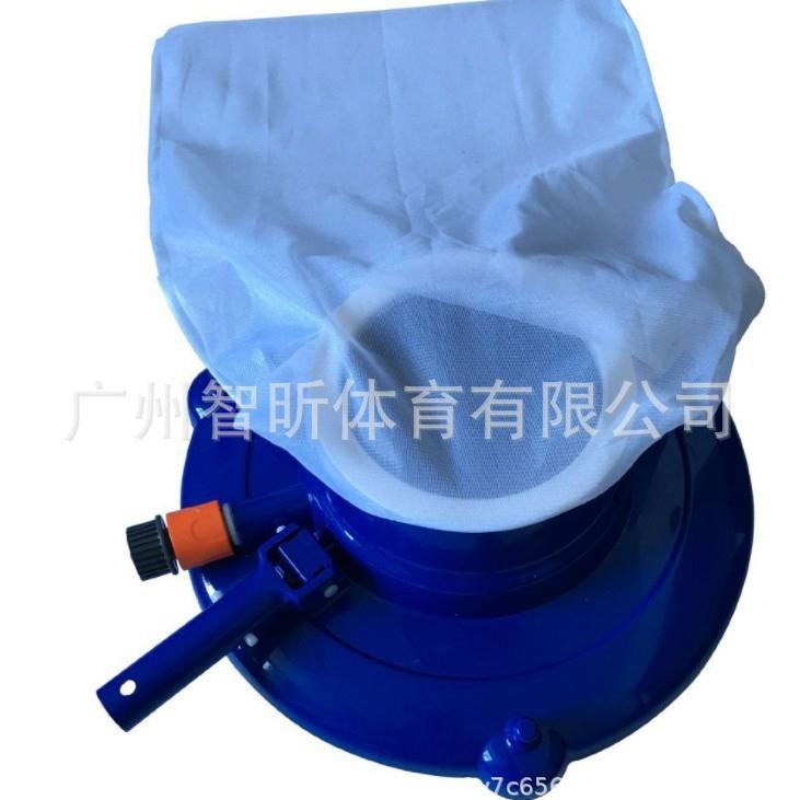 游泳池清洁器吸污机吸尘器圆盘大吸盘泳池清洁带刷毛水池