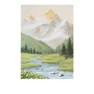 深圳芬大村油客沙厅发背景装饰画画床头挂画轻奢现代DVCW-526简约