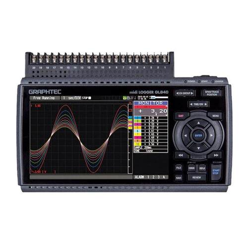 GRAPHTEC日本GL2000四通道数据记录仪数据采集仪温度记录仪