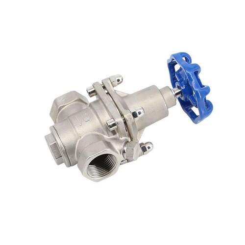 YZ11X-16P304不锈钢丝扣支管减压阀高温自来水蒸汽调节减压阀供应