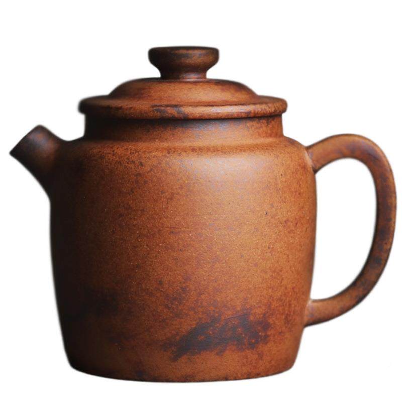 复古粗陶岩泥秦权手持老茶中式禅意性个CH功夫茶道小号茶壶叶冲泡,餐饮具,茶壶,淘宝优惠券,粉丝福利购,淘宝优惠卷