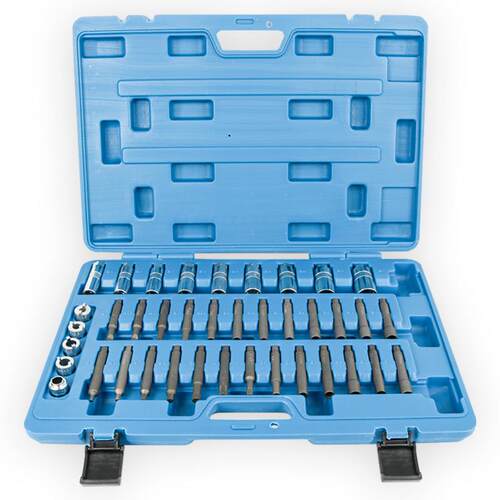 39件套避震器上座螺丝顶胶拆卸器套筒扳手工具减震器塔顶拆装工具