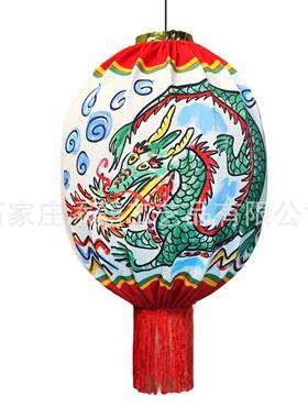 中传统民俗布风复古艺龙虎灯笼式布印刷户外商业空艺间RTM餐饮灯