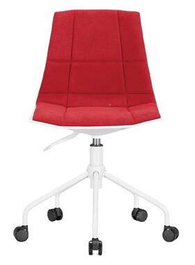 设计师TJTJCTT101CTT1新01-8北风餐厅塑料椅品简欧约塑钢椅办公电