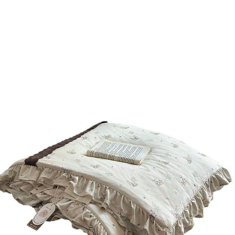 法式织棉贴布花边大豆纤针维空调薄机洗软糯单被双人NSH20250可裸,床上用品,化纤被,淘宝优惠券,粉丝福利购,淘宝优惠卷