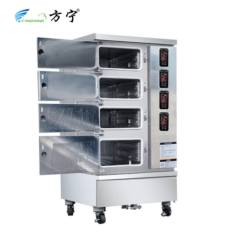 厨房工程设备智能多门蒸菜柜 餐饮食堂商用微压蒸柜智能炖汤柜