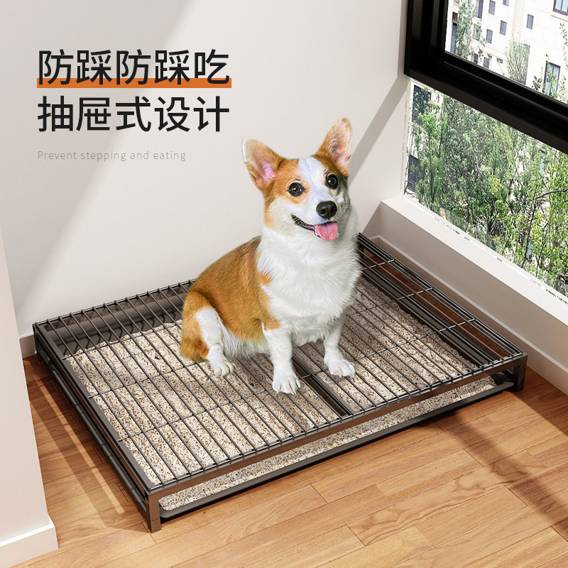狗厕所小型犬狗狗砂盆尿尿盆大型拉屎便盆宠物泰迪大小便之满