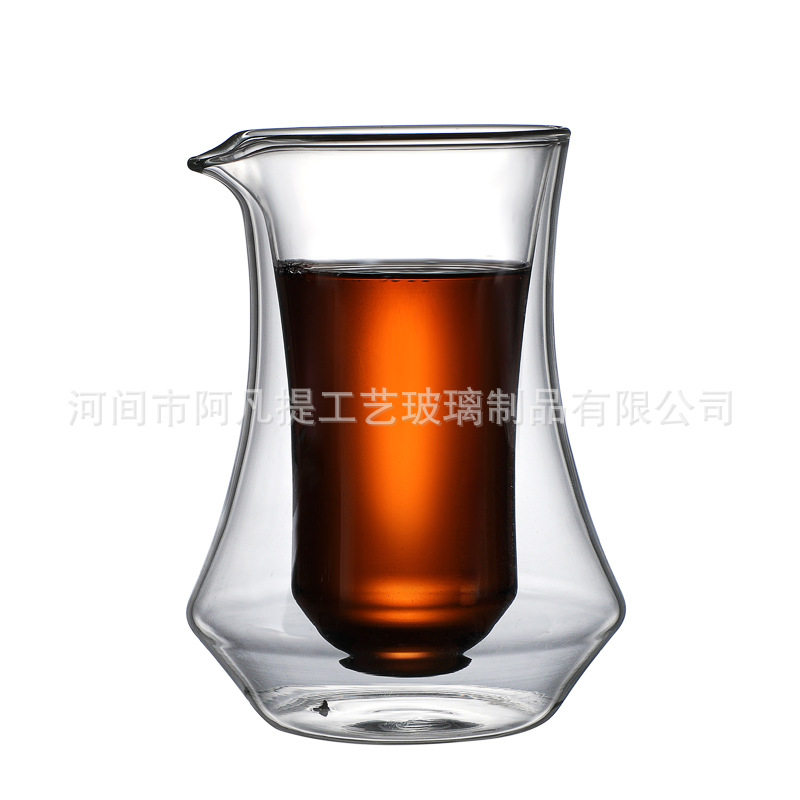 工厂直供新品双层玻璃咖啡壶 高硼硅玻璃分享壶套装现货供应定