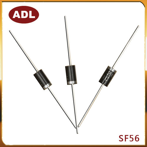 奥德利 直插SF56 DO-27 5A 400V SF56G 厂家直销 特快恢复二极管