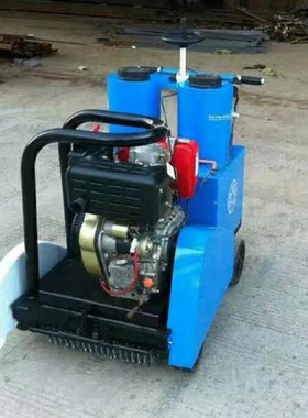 电动马路刻纹机 自动行走式高速路面切纹机 路面刻纹机