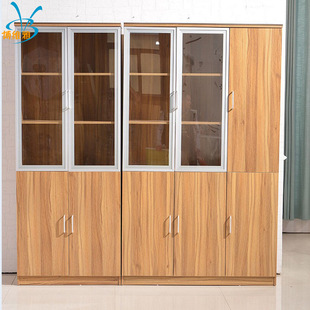 板式家具厂家文件柜木质档案柜板式家用书柜茶水现代资料柜储物柜