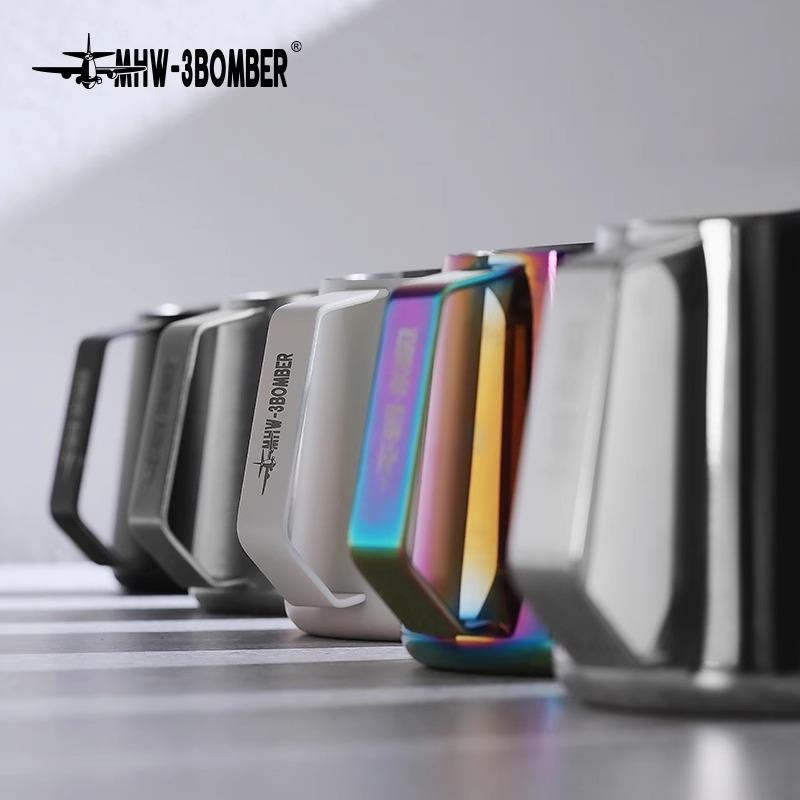 MHW-3BOMBER轰炸机GT拉花缸600ML 不锈钢咖啡意式拉花杯奶泡杯