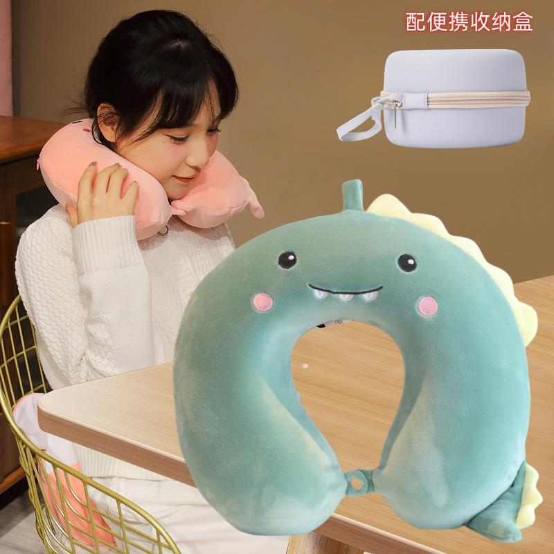 u型枕旅行颈椎枕头记忆棉头枕u形脖枕护脖子靠枕护颈枕可携式收纳