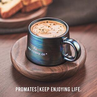 Promates马克杯极光陶瓷咖啡杯高档精致男士女士轻奢高级感杯子