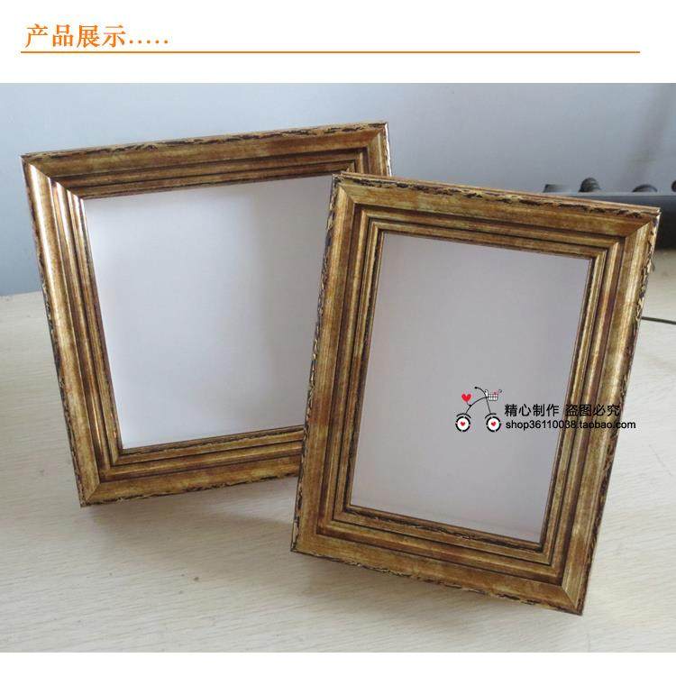 SIK加厚相架复古做旧立体相框标本框立体画框衍纸永生花干花相框