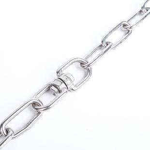 供应不锈钢狗链子小型犬/中型犬猎狗牵引绳栓狗铁链子