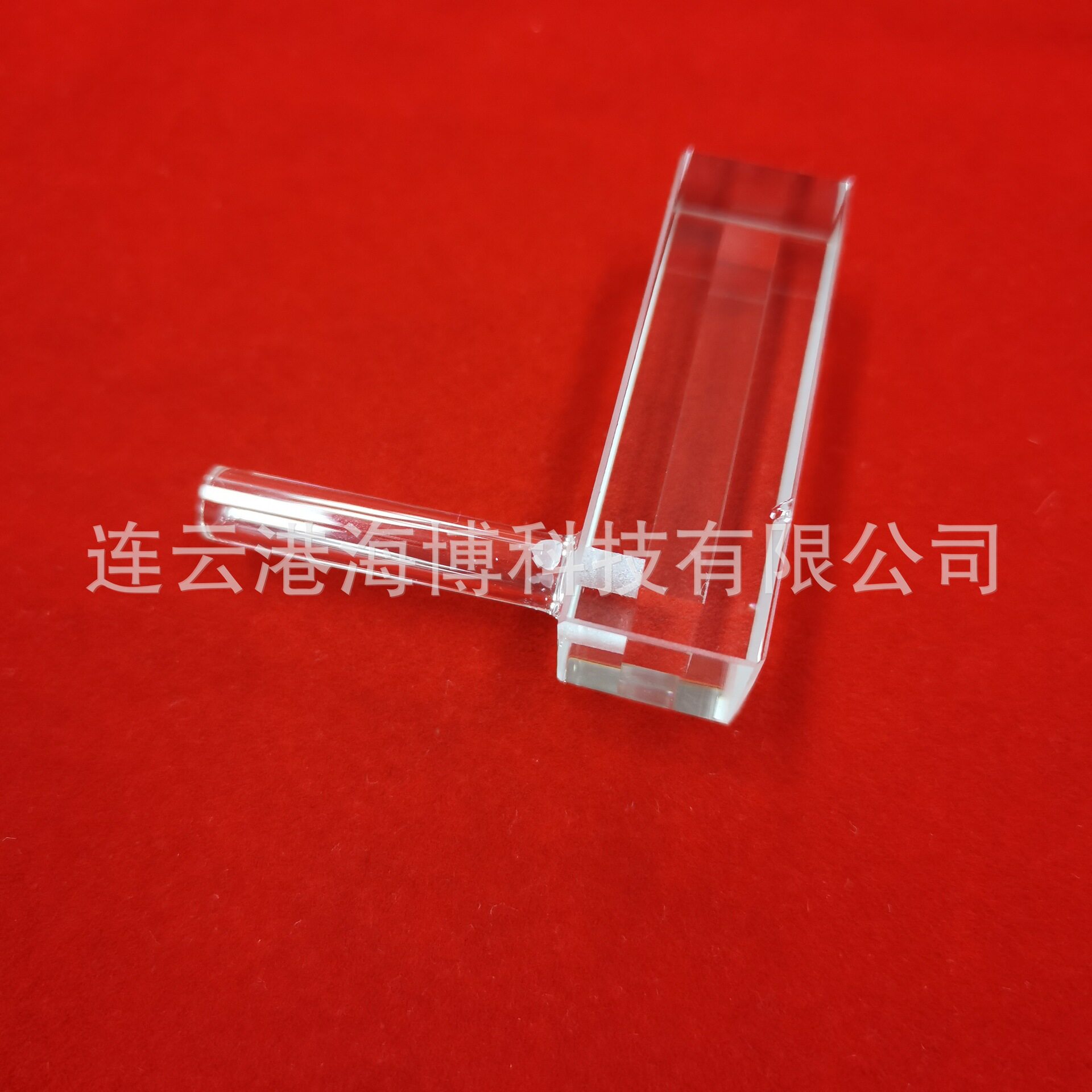透明石英玻璃比色皿 肖特玻璃流动比色皿 实验室比色皿仪器
