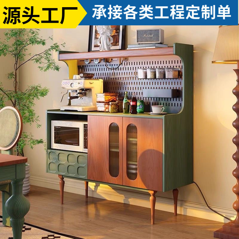 北欧中古实木收纳酒柜