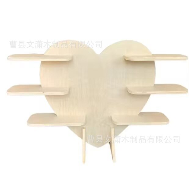 木质磁吸装饰架实木墙上展示收纳架tonie玩具壁挂架创意整理架