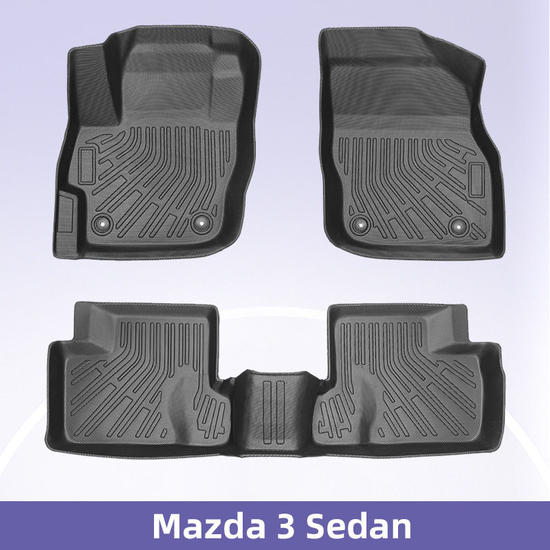 Mazda3Sedan10-13TPE脚垫