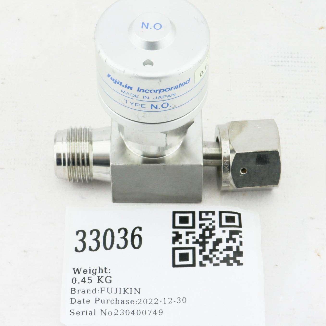 33036富士金PNEUMATIC气门,PI类型,OP0.49MPA534416保修