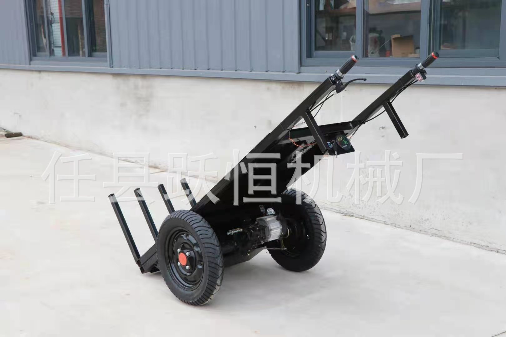 小型两轮电动手推车 建筑工地电动拉砖车 手推搬运车 载重王