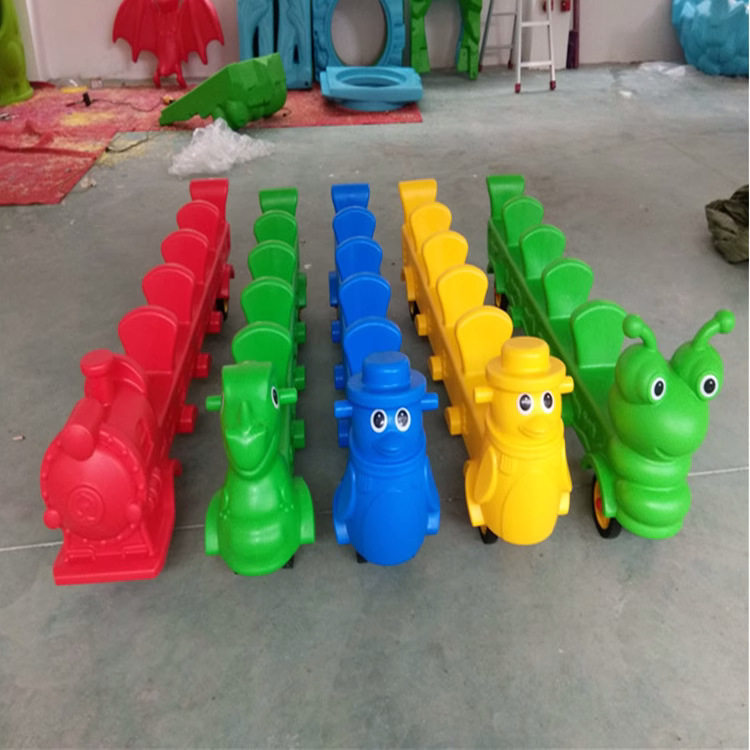 幼儿园多人协助赛车 团队滑行赛车 四轮滑跑滑车儿童滑行车扭扭车