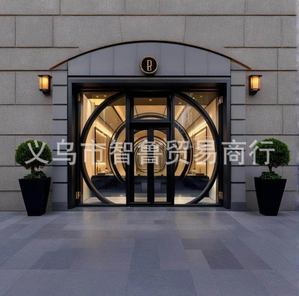 欧式铁艺大门院子对开门单开门家用入户中式防盗大门加厚加固厂家