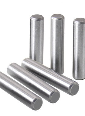 A3碳钢实心销钉圆柱销M6M8x12x14x16x18x19x20x24x26x27x28x30x35