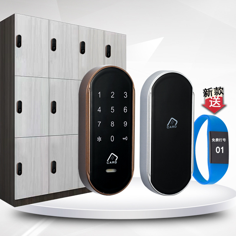 源志翔桑拿锁更衣柜感应锁智能刷卡锁电子锁磁卡锁密码锁手环防水