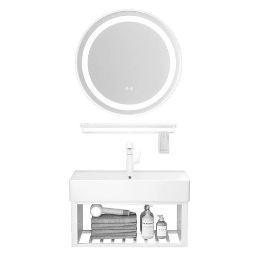 简易不锈钢挂墙式洗手盆支架盆阳台挂墙式小户型洗脸盆卫生间面盆