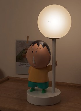 2024年新款台灯卧室床头灯工作灯小夜灯宿舍大学生氛围灯阿呆摆件