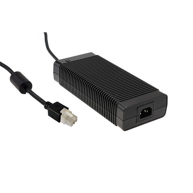 明纬电源适配器 GST280A15-C6P 252W 15V17A 企业级 3插 能效VI级