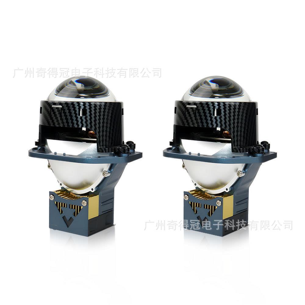 厂家供应K01汽车led大灯双光直射透镜大灯远近光一体灯泡改装车灯