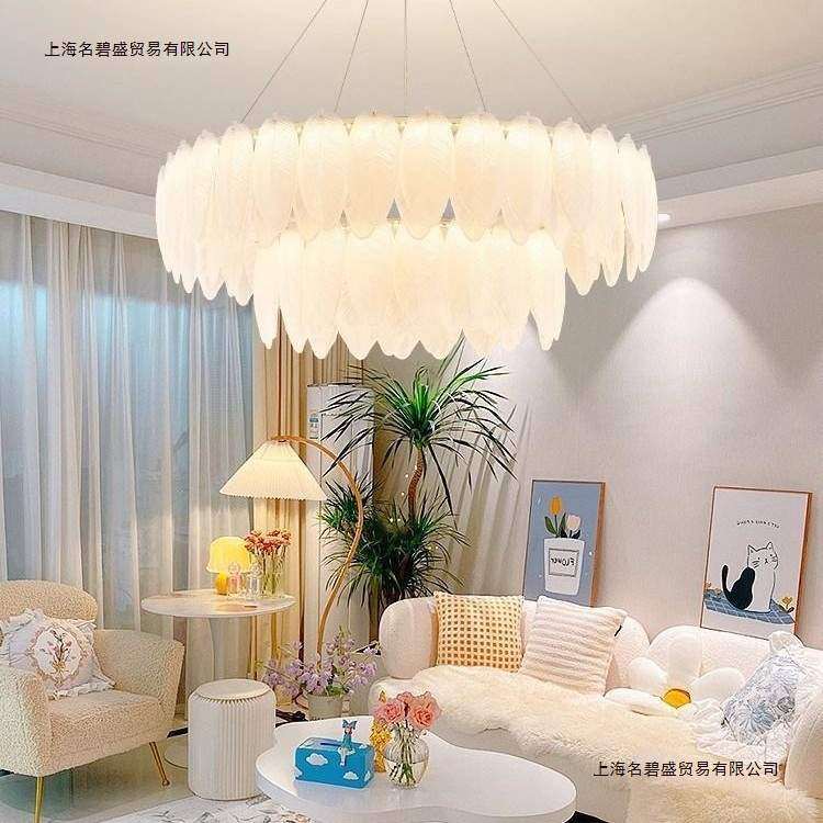 法式轻奢水晶吊灯后现代奶油风羽毛客厅卧室灯具套餐组合2025新款,纺织面料/辅料/配套,纺织机械配件,淘宝优惠券,粉丝福利购,淘宝优惠卷