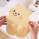 黄油小熊鼠标垫护腕女生高颜值办公室电脑桌垫键盘手托可爱滑鼠垫
