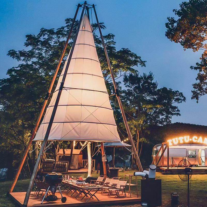 金字塔餐厅餐吧印第安帐篷户外露营地灯笼竹节帐篷天幕接待活动,商业/办公家具,广告帐篷/门头篷,淘宝优惠券,粉丝福利购,淘宝优惠卷