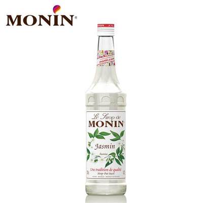 莫林MONIN茉莉花风味糖浆玻璃瓶装700ml咖啡鸡尾酒果汁饮料