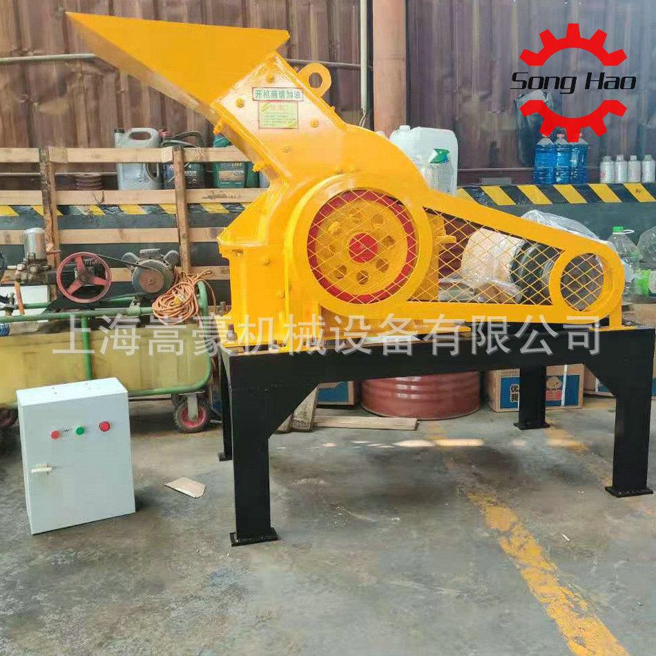 供应PC400*300锤式破碎机沥青路面混凝土碎石机移动式打砂机