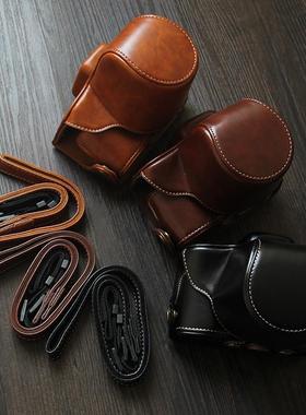 适用奥林巴斯epl5 EPL6相机包EPL7/epl8/epl9皮套单肩epl3/epm1