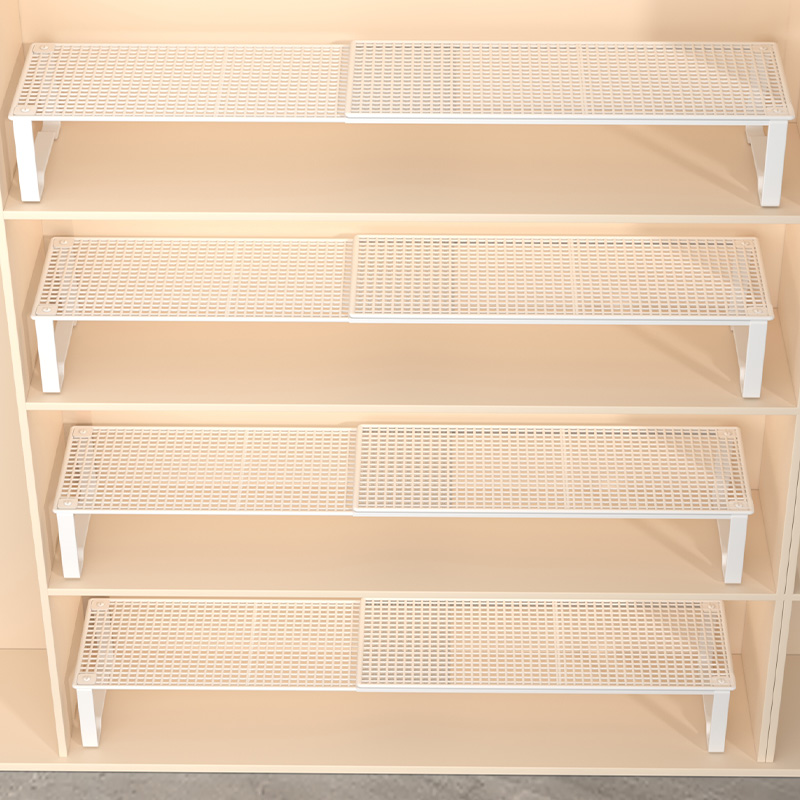 可伸缩鞋柜分层隔板鞋子收纳神器鞋架分隔层柜子置物隔板鞋托 托